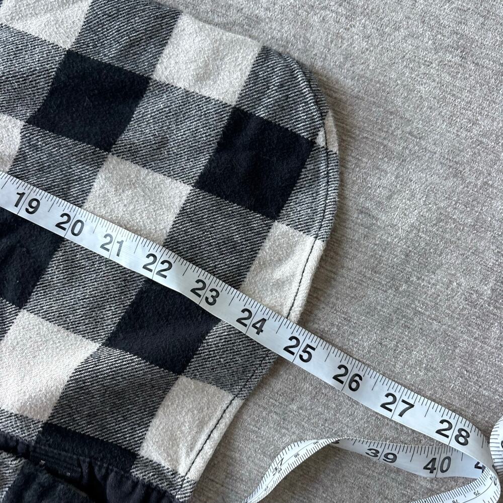 Roots Black White Flannel Shirt Jacket - Picture 5 of 5